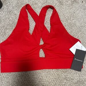 Fabletics Vibrant Red Sports Bra
